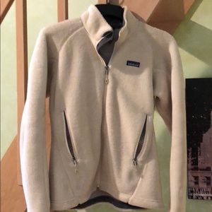 Women’s Off-White Patagonia Zip Up (M)